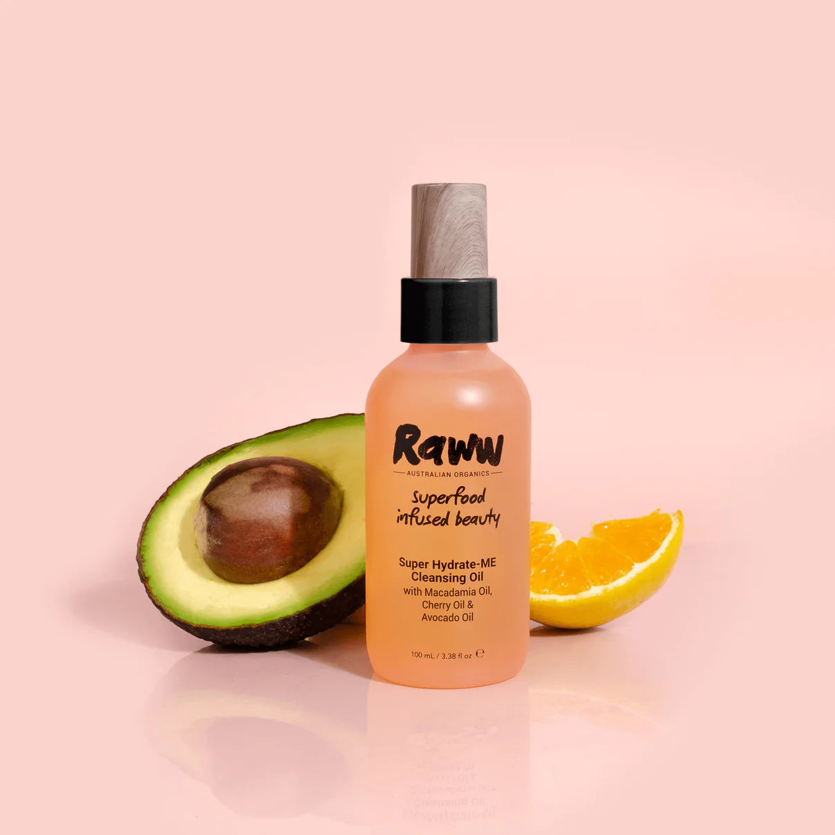 Raww cosmetics, skincare, huidverzorging, cleansing oil, Nourished, Super hydrate me cleansing oil