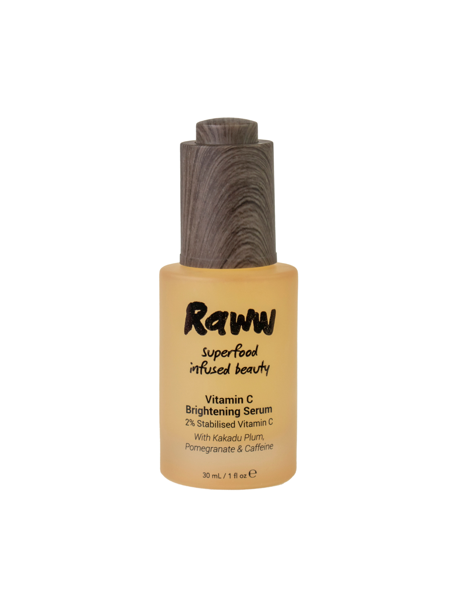 Vitamin C brightening serum | RAWW Cosmetics | Natural Skincare | Nourished