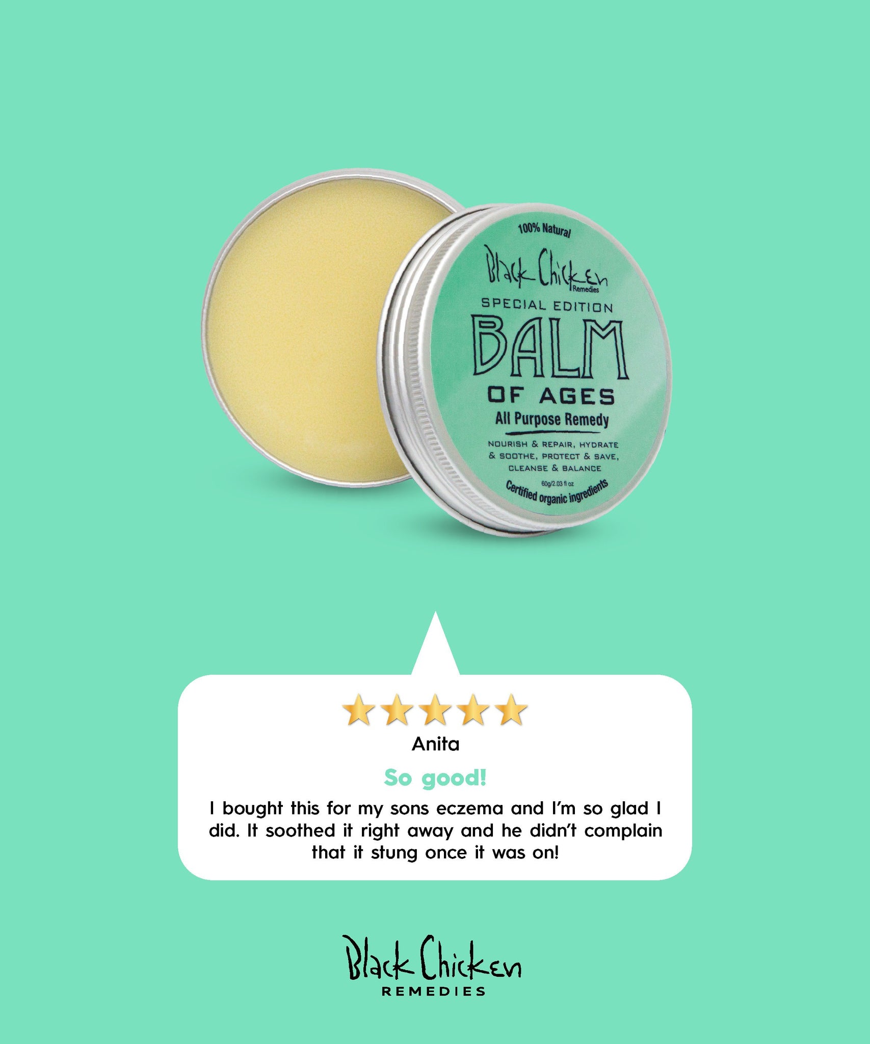 Balm of Ages Organic Multi Functional Balm