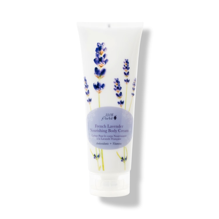 French Lavender Nourishing Body Cream, luxurious, cream, body lotion, potent anti-aging vitamins, energizing, green coffee, brightening, vitamin c, soft, youthful, supple skin, french lavender, lavender, lavender, ontspannend 100% pure, nourished, nourishedeu