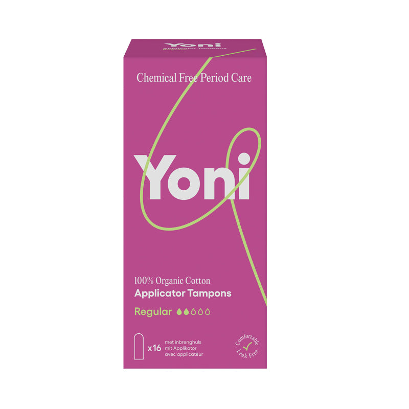 Yoni Applicator Tampons, Regular, Cardboard, Tampon with threat, 100% Organic Cotton, Sustainable Living, Eco Sanitary Products, Period Care, inbrenghuls., Care Free Period, Chemical Free, Nourished, Nourishedeu