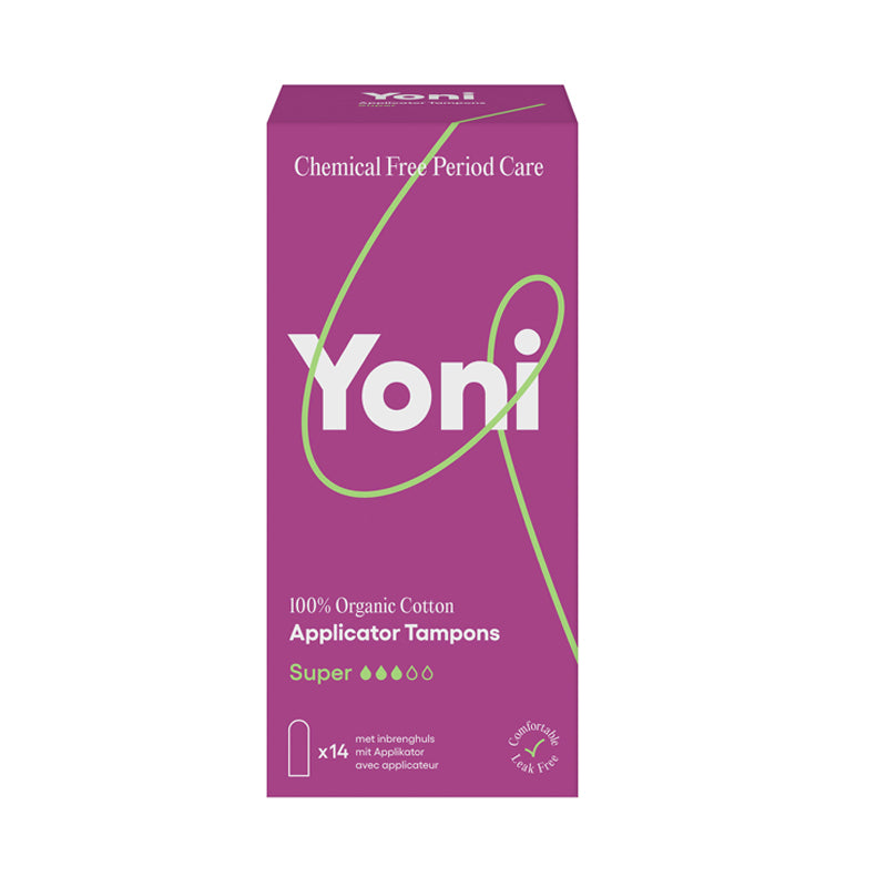 Yoni Applicator Tampons, Super, Cardboard, Tampon with threat, 100% Organic Cotton, Sustainable Living, Eco Sanitary Products, Period Care, inbrenghuls., Care Free Period, Chemical Free, Nourished, Nourishedeu